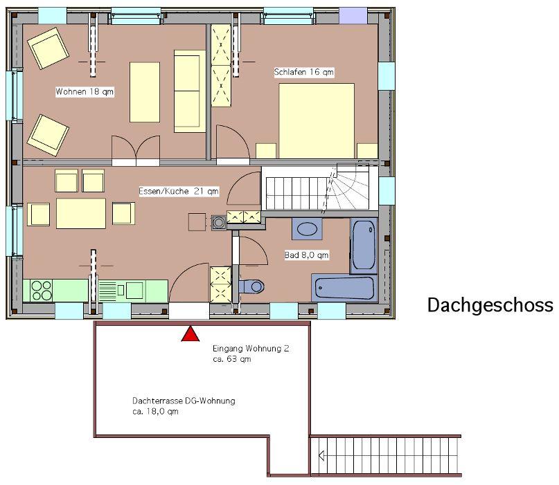 Wohnung 2 Wohnbereich